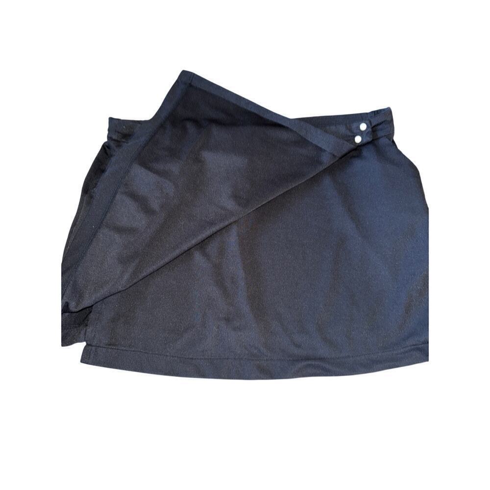 LACOSTE size 12 golf tennis pickleball skirt black - Picture 2 of 7